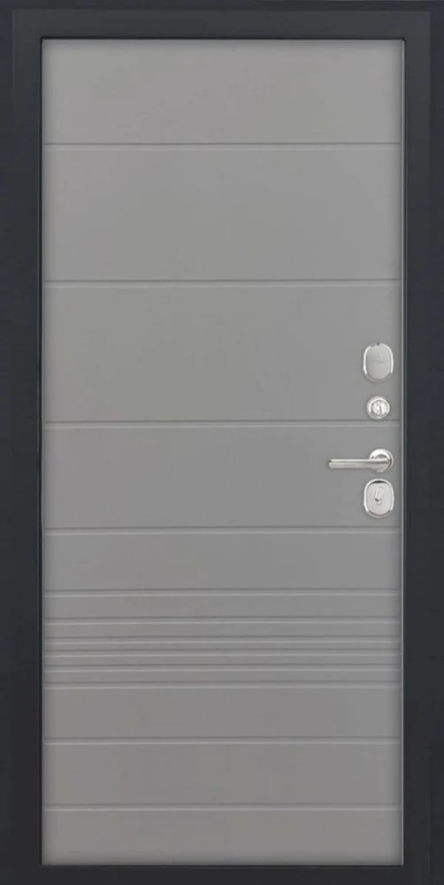 Входная дверь ДвериПРО Модель Л-49 ФЛ-700 (10мм, Ясень грей) DPRO227710 внутренняя сторона